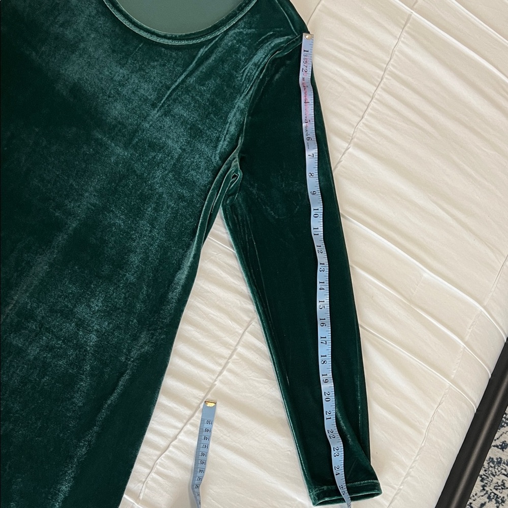 Soft Surroundings Deep Green Maxi Dress - Picture 6 of 10
